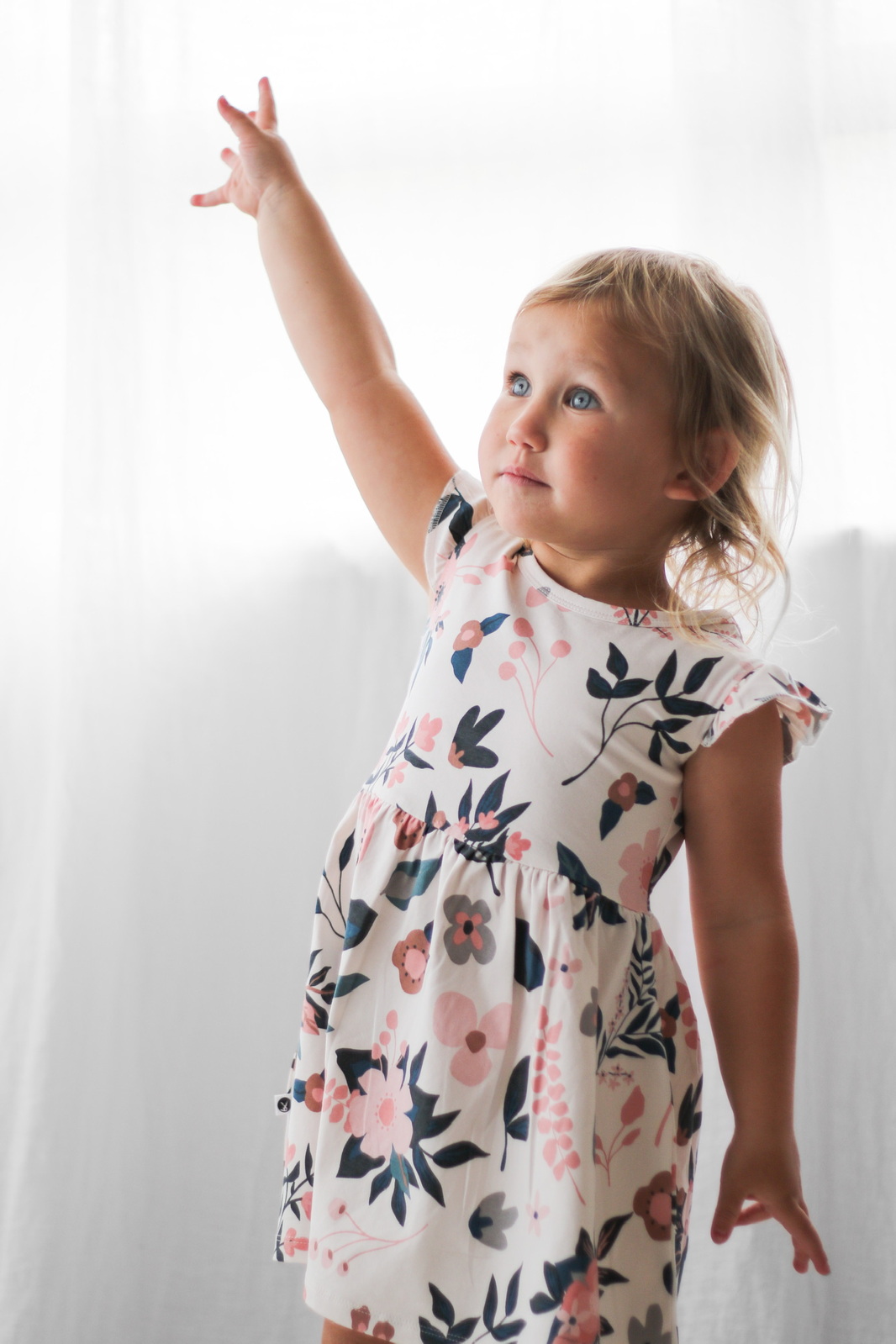 Pink Clementine Flutter dress