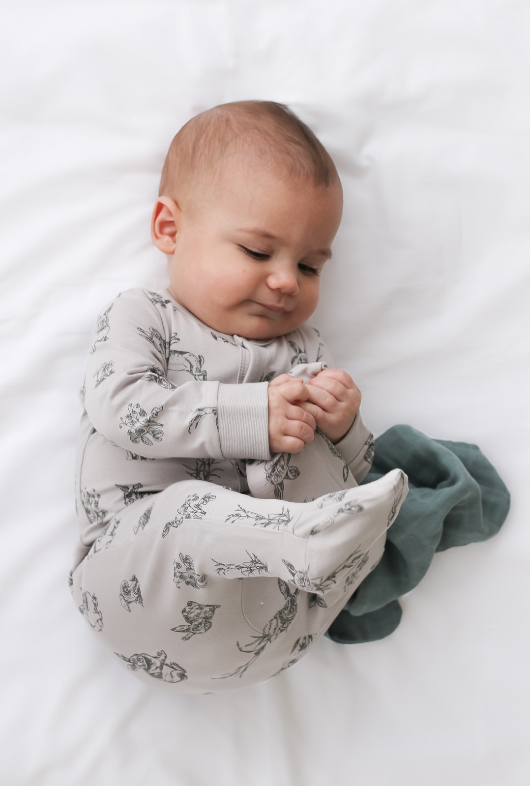 Grey Burrowers Sleep suit