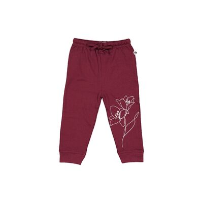 Flower Sketch track pants