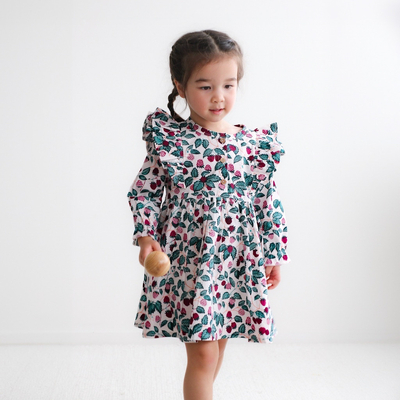 Berry Nice Hazel long sleeve dress