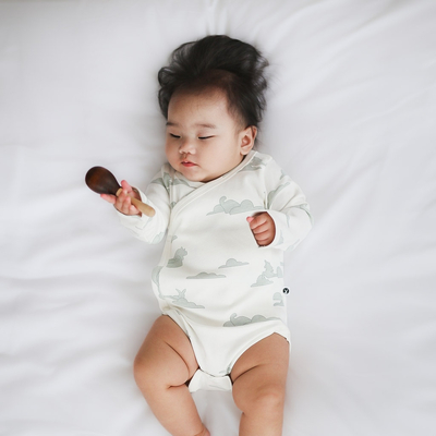 Dreamscape Long sleeve Kimono Bodysuit 