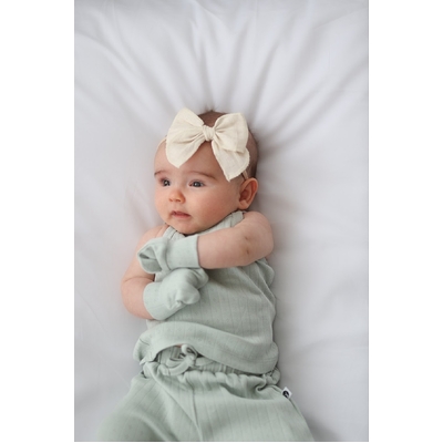 Haze Pointelle Baby mittens