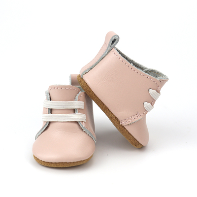Leather doll boots - Petal
