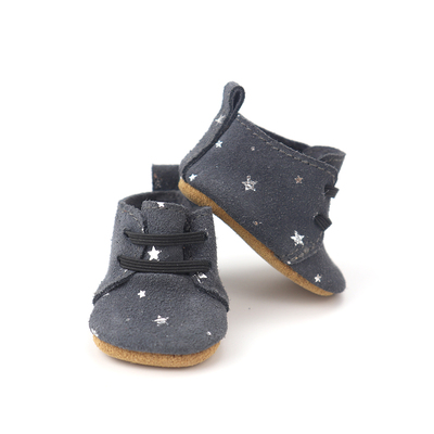 Leather Doll Boots - Starry Night