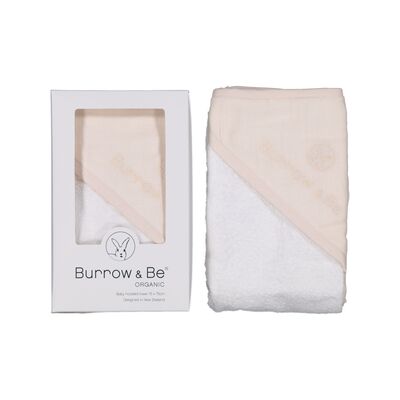 Baby hooded towel [colour: Almond]
