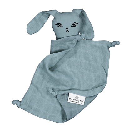 Muslin bunny comforter [colour: Storm]