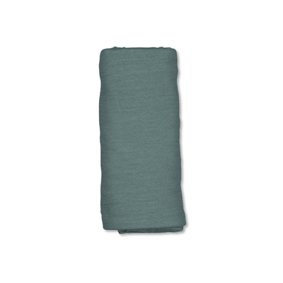 Merino/Bamboo Baby Swaddle - Storm