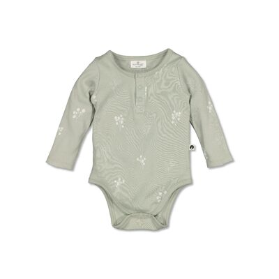 Henley Bodysuit - Sprig