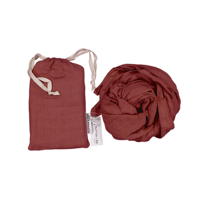 Essentials Muslin wrap [colour: Clay]