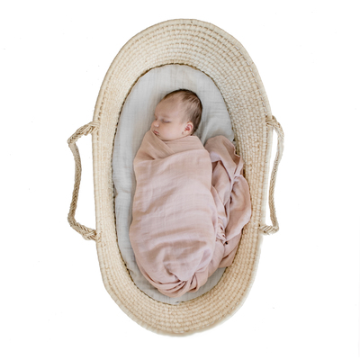 Essentials Muslin wrap [colour: Dusty Rose]