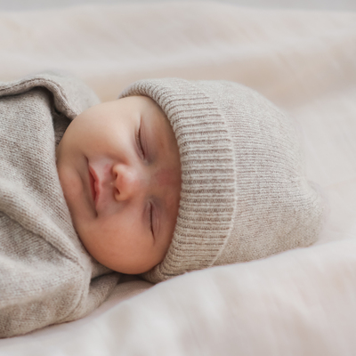 Knit hat - Taupe