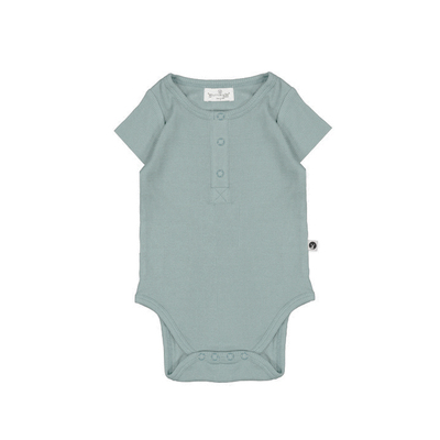 Rib Short sleeve Bodysuit - Abyss