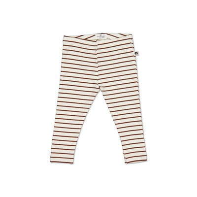 Russet Stripe Rib leggings
