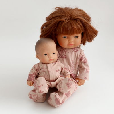 Forest friends dolls romper
