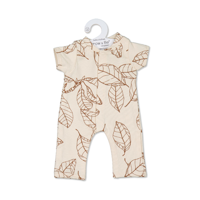 Leaves Doll romper