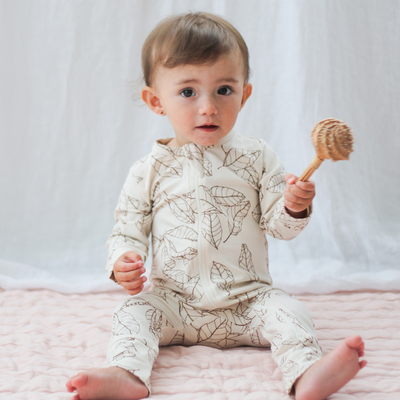 Leaves Zip suit