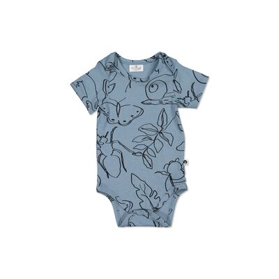 Giant Bugs short sleeve bodysuit