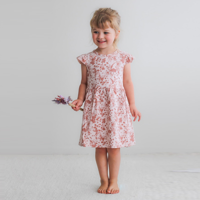 Flower Splash flutter dress