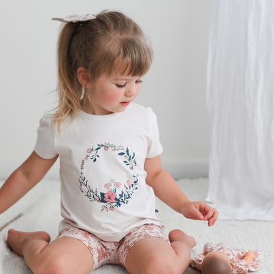 Girls Fairy Wreath t-shirt