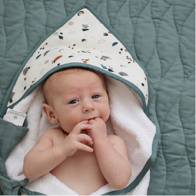 Garden Treasures baby hooded towel