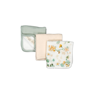 Spring Melody wash cloth set