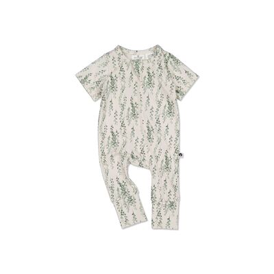 String of Pearls short sleeve zip suit