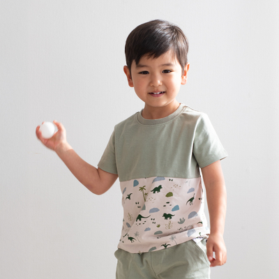 Jurassic Roam Block T-shirt