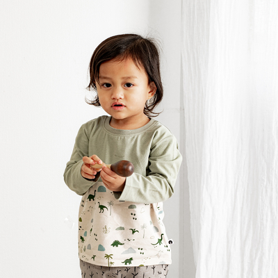 Jurassic Roam Long Sleeve Block T-shirt