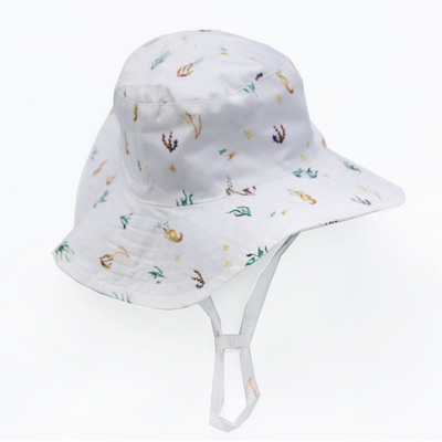 Ocean flora sun hat