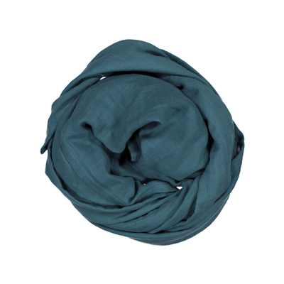 Teal Muslin Wrap