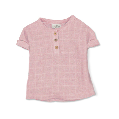 Jasper Short Sleeve T-Shirt - Dusty Rose