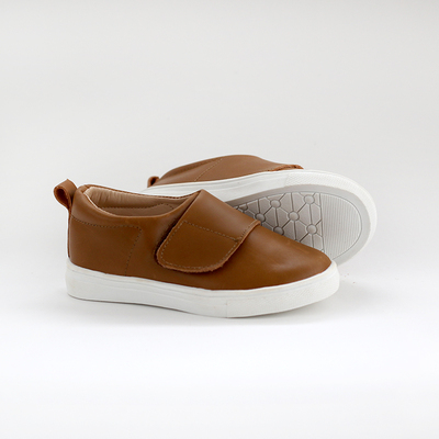 Addison Leather Shoe - Hard Sole (Caramel)