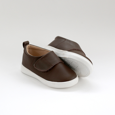 Addison Leather Shoe - Hard Sole (Coffee)