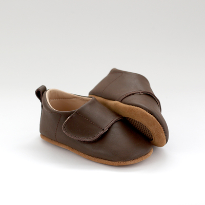 Addison Leather Shoe - Soft Sole (Coffee)
